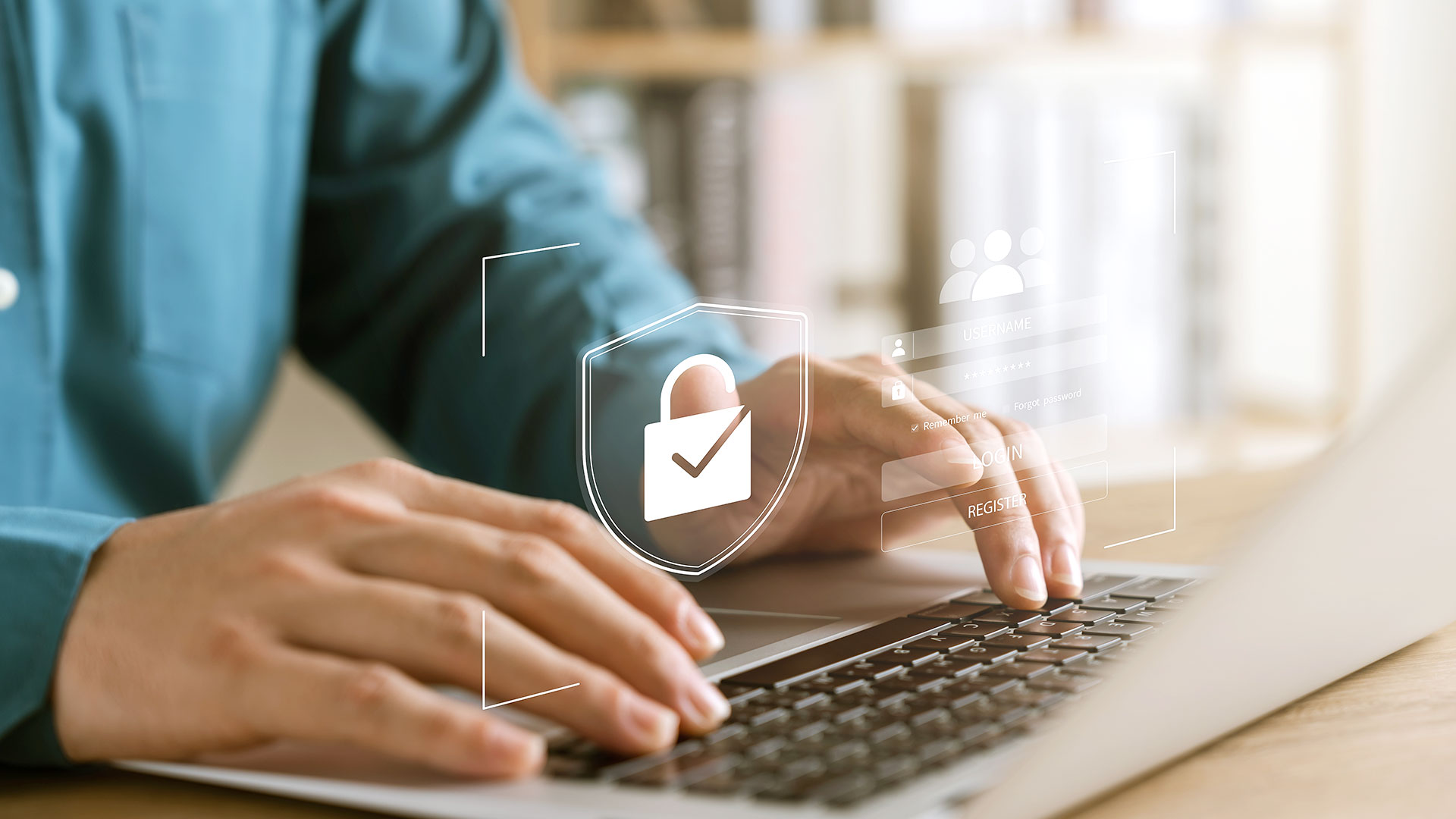 Security Lock On Laptop Screen